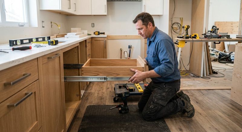 Kitchen Drawer Installation in Carmel, IN
