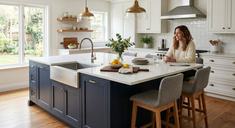 Kitchen Island Construction in Muncie, IN
