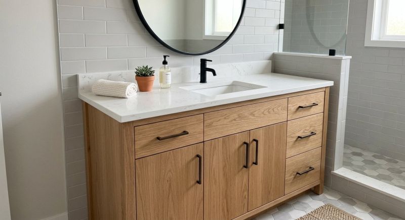 Vanity Cabinet Installation in Carmel, IN