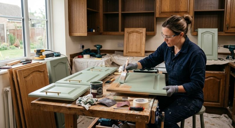 Cabinet Restyling in Waco, TX