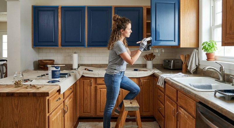 Cabinet Restyling in Austin, TX