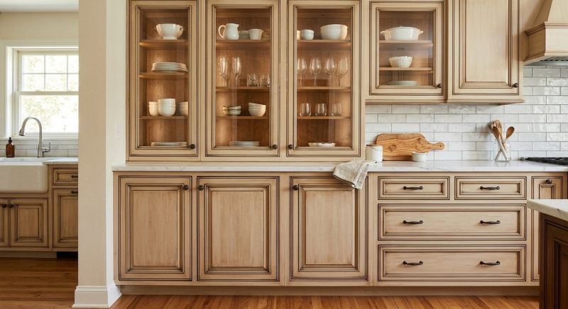 Glazed Cabinets Installation in Terre Haute, IN