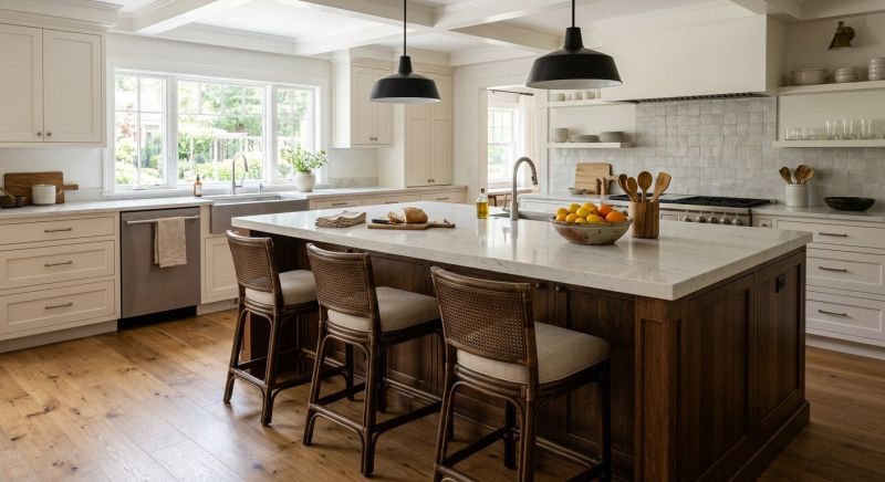 Kitchen Island Construction in Bloomington, IN