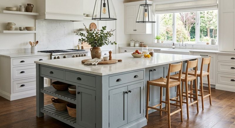 Kitchen Island Installation in Kokomo, IN