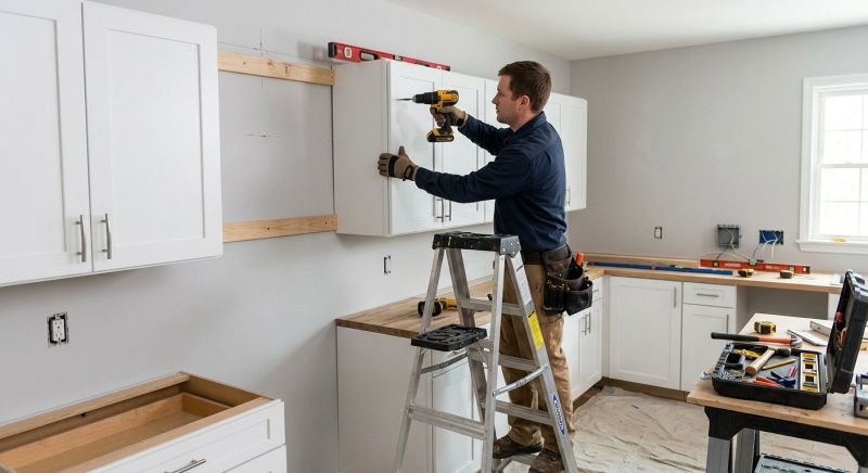 Pine Cabinets Installation in Dayton, OH