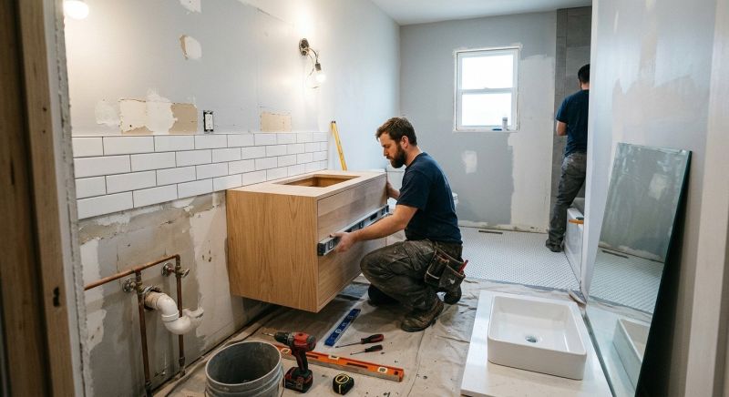 Vanity Installation in Kokomo, IN