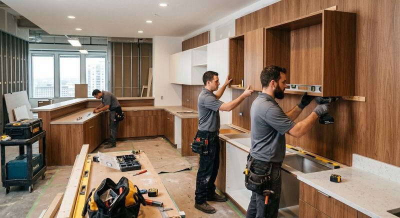 Wall Cabinets Installation in Muncie, IN