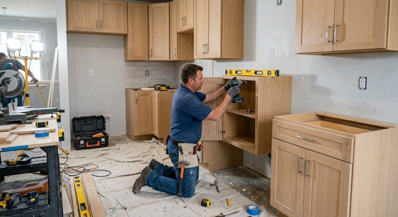Wood Cabinet Installation in Cincinnati, OH
